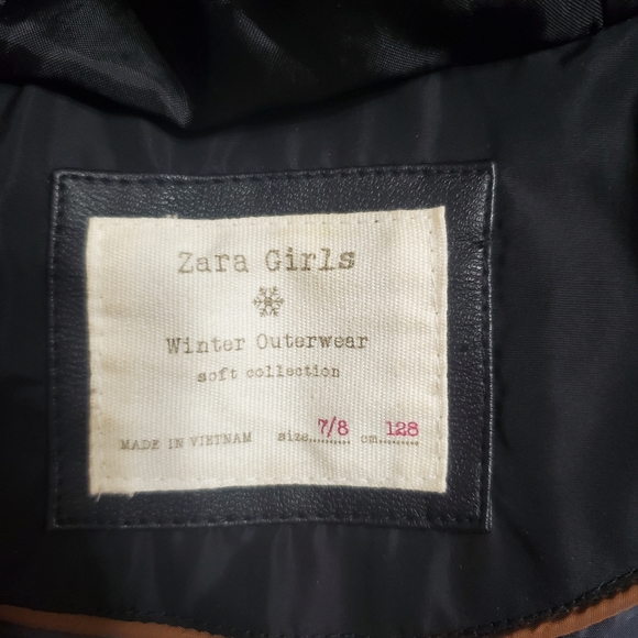 Zara Girls puffer down jacket - Picture 2 of 6